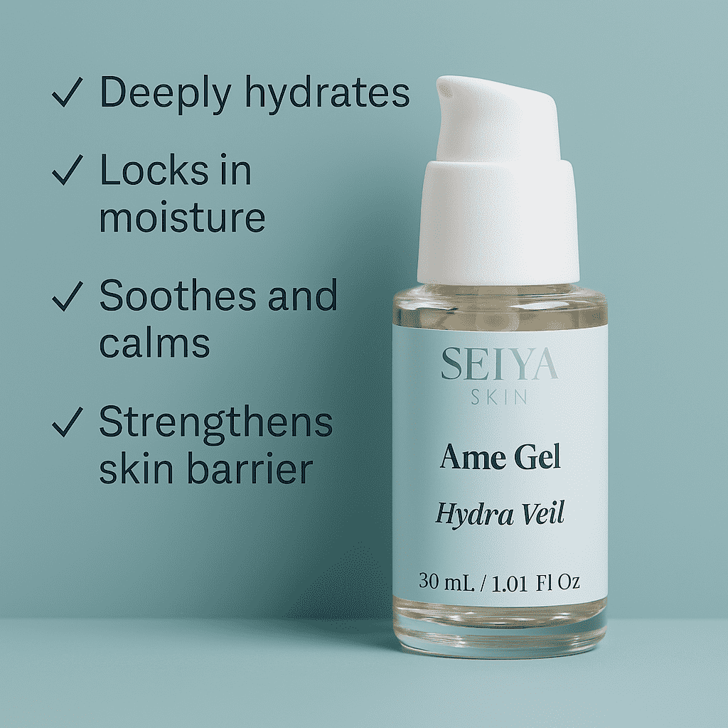 Gel hydratant pour peau délicate