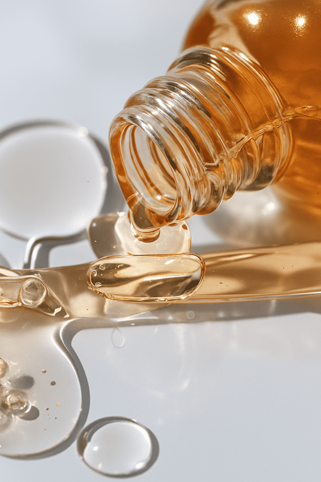 Refreshing serum for delicate skin texture