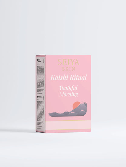 Gentle morning ritual for delicate skin texture