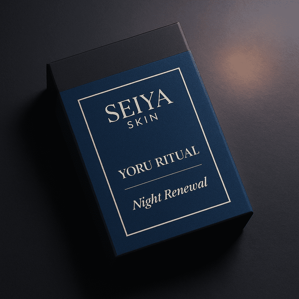 Evening ritual for delicate skin texture