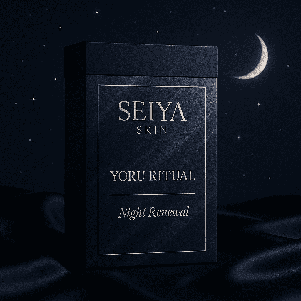 Yoru Ritual night skincare routine for sensitive skin