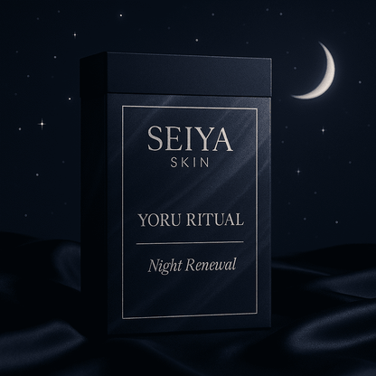 Yoru Ritual night skincare routine for sensitive skin