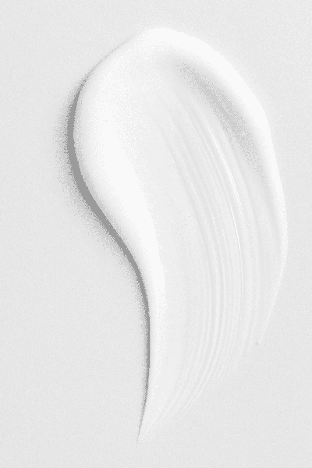 Applying barrier cream for sensitive skin